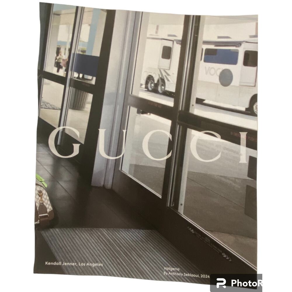 Gucci and Chanel Print Ad Campaign Spring 2024 8x10 Ready To Frame Original